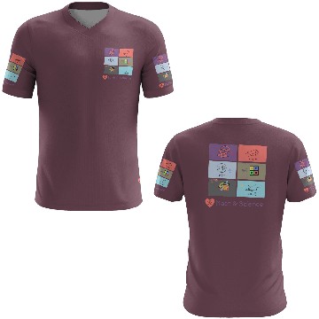 Discover I love math and science 3D T Shirts