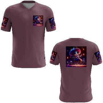 Discover mexican skeleton lady baby dancing 3D T Shirts