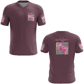 Discover In October We Wear Pink Breast Cancer 3D T Shirts