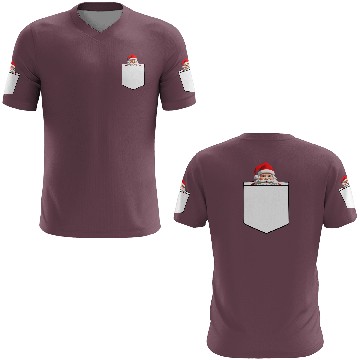 Discover Fake Pocket snata claus 3D T Shirts