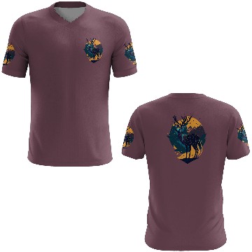 Discover Deer Adventures 3D T Shirts