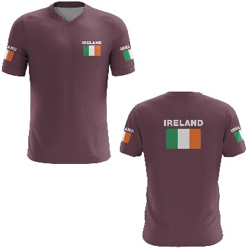 Discover Ireland Irish Flag Heritage 3D T Shirts