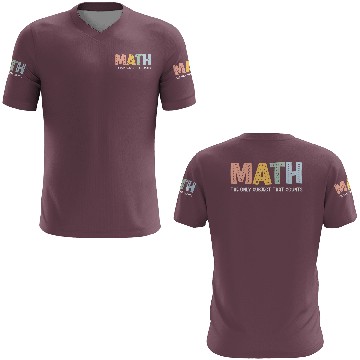 Discover Math the Only Subject that Counts 3D T Shirts