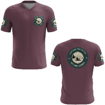 Discover explore the river 3D T Shirts
