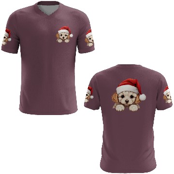 Discover Bichon Frise Christmas Dog 3D T Shirts