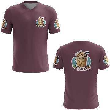 Discover Hazelnut Boba Bubble Tea - I love Bofa Deez Nuts 3D T Shirts