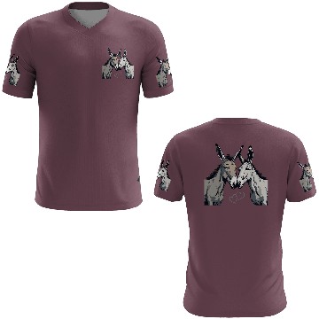 Discover Donkey Couple - You & I 3D T Shirts