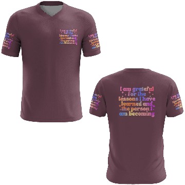 Discover Gratitude Saying I Am Grateful 3D T Shirts