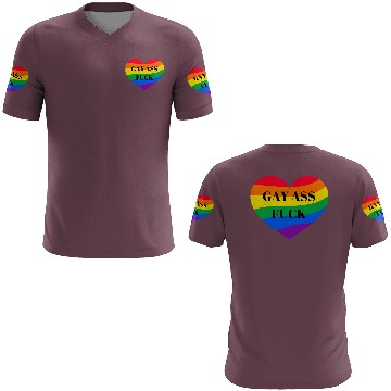 Discover Rainbow Heart Gay 3D T Shirts
