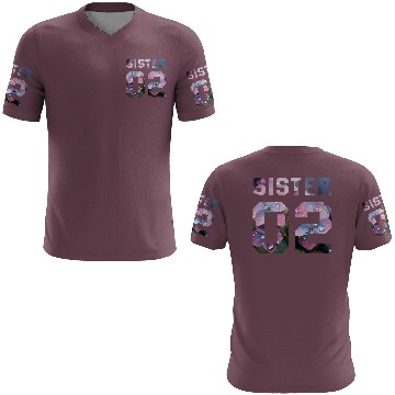 Discover COUPLE FLOWER SISTER 02 3D T Shirts