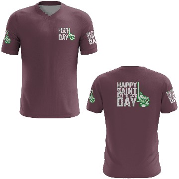 Discover Happy Saint Hat Trick's Day Ice Hockey St Patricks 3D T Shirts