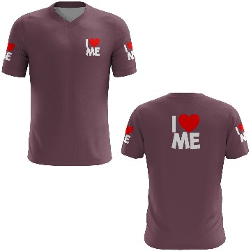 Discover I Love Me Red Heart Self Love Affirmation 3D T Shirts