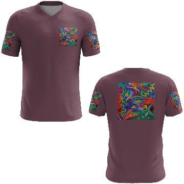Discover Duck Flower 3D T Shirts
