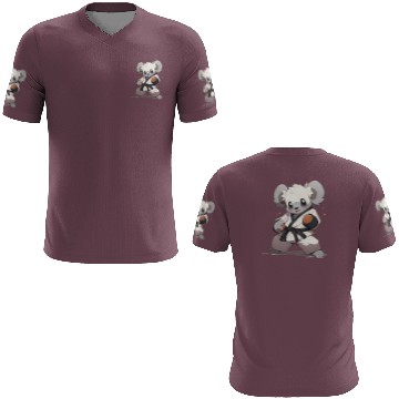 Discover Funny Koala MMA Kawaii Martial Arts 3D T Shirts