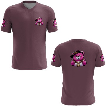 Discover Hip-Hop Honeys: Bling Bear Edition 3D T Shirts