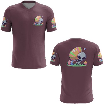Discover Alien with huge easter egg 3D T Shirts