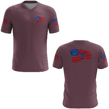 Discover American flag Hunting deer 3D T Shirts