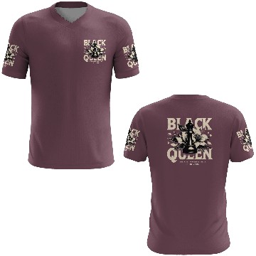 Discover Black Queen The Most Powerful Chess African USA 3D T Shirts