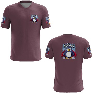 Discover Superhero Penguin: The Ice Avenger 3D T Shirts