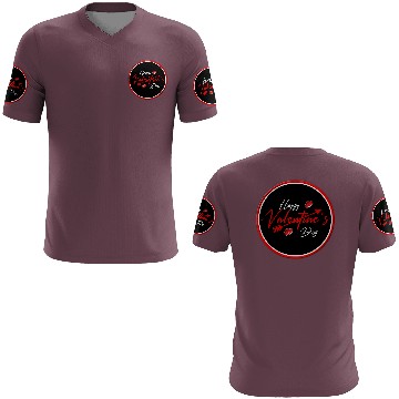 Discover Happy Valentine's Day. 3D T Shirts