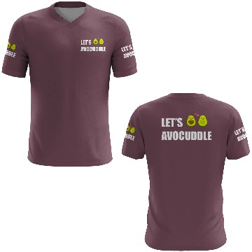 Discover Let s AVOCUDDLE, Funny avocado humor 3D T Shirts