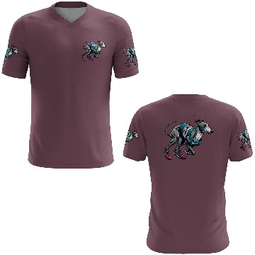 Discover Marathon Master: Greyhound's Race Day 3D T Shirts