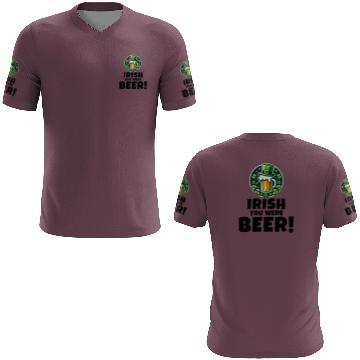Discover Irish You Were Beer: Funny St. Patrick's Day 3D T Shirts