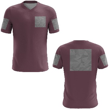 Discover Grey silver low poly abstract background 3D T Shirts