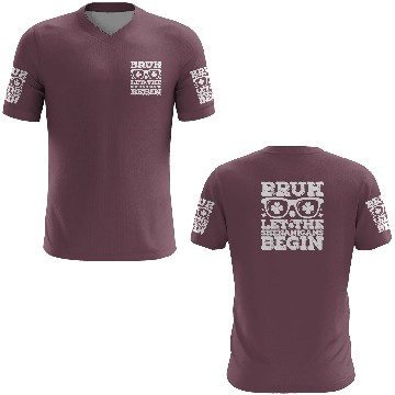 Discover Bruh Let The Shenanigans Begin St Patrick's Day 3D T Shirts