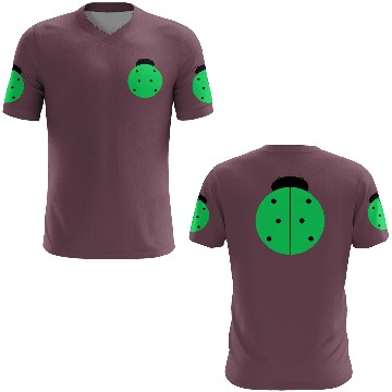 Discover green ladybug 3D T Shirts