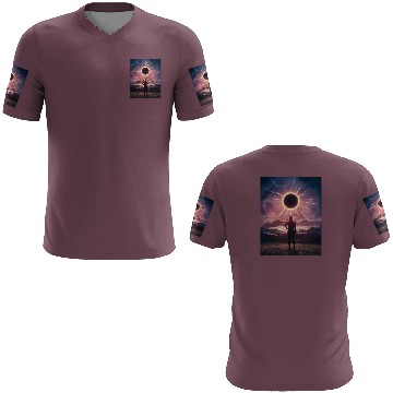Discover Solar Eclipse 2024 Naturally Phenomenal 3D T Shirts