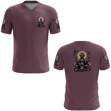 Discover Santa Muerte Mexican Folk Culture Saint 3D T Shirts