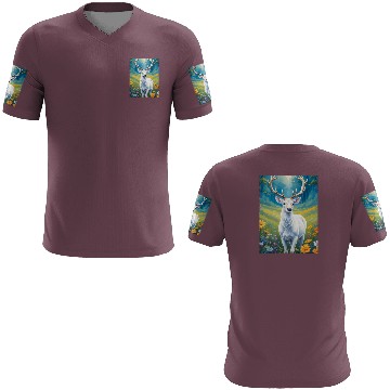 Discover White Deer 3D T Shirts