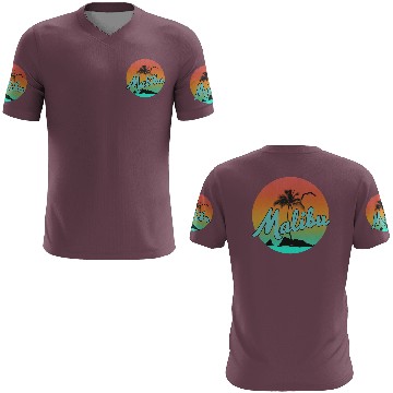 Discover Malibu blue 3D T Shirts