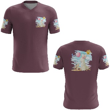 Discover Rabbit Mama Want Sent Postcard Using Post Mouse 3D T Shirts