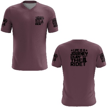 Discover Life Is A Journey, Enjoy The Ride 6 3D T Shirts