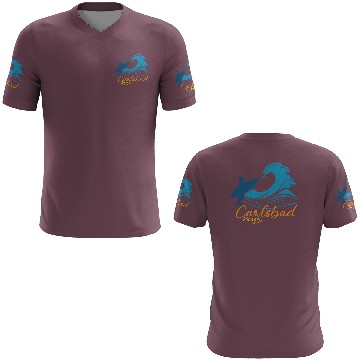 Discover CARLSBAD BEACH San Diego California 3D T Shirts