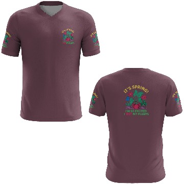 Discover It's Spring I'm So Excited I Wet My Plants 3D T Shirts