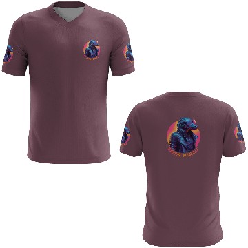 Discover Synthwave style crocodile wearing sunglasses 3D T Shirts
