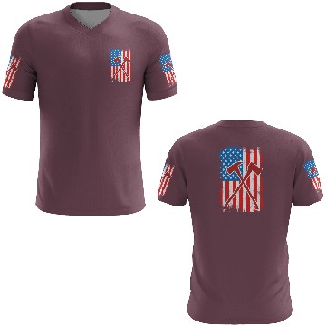 Discover 4th Of July US Firefighter 3D T Shirts