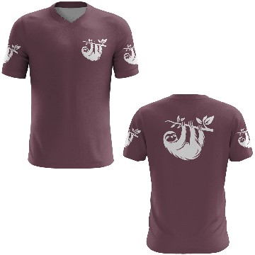 Discover Sloth silhouette minimalist art deco style 3D T Shirts