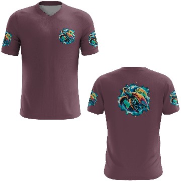 Discover Earth Day Restore Sea Turtle 3D T Shirts