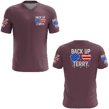 Discover Back Up Terry Funny 4th of July Us Flag Patriotic 3D T Shirts