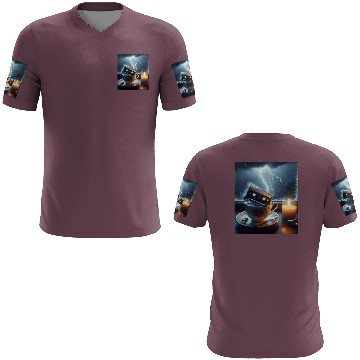 Discover A Teacup in a Storm 3D T Shirts