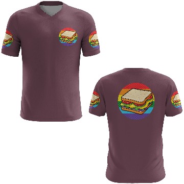 Discover LGBTQ Sandwich 3D T Shirts