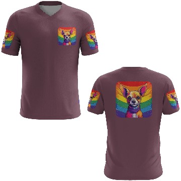 Discover LGBTQ Chihuahua 3D T Shirts