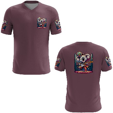 Discover Disco Ball Guitar Koala 3D T Shirts