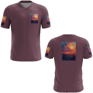 Discover Beautiful Sunset in Tokyo City Japan 3D T Shirts