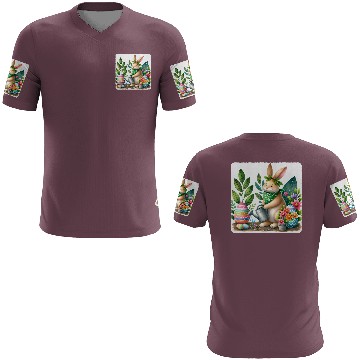 Discover Rabbit Planting Garden Easter Bandana 3D T Shirts