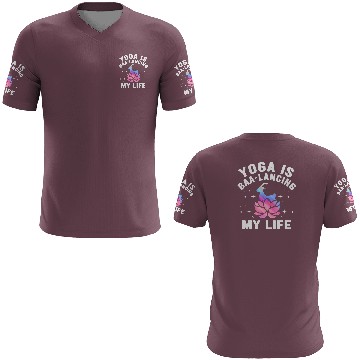 Discover Goat Yoga Balancing My Life 3D T Shirts